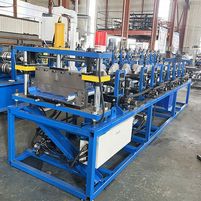 컬러 강철 휴대용 Kr18 지붕 시트 롤 성형기 스탠딩 심