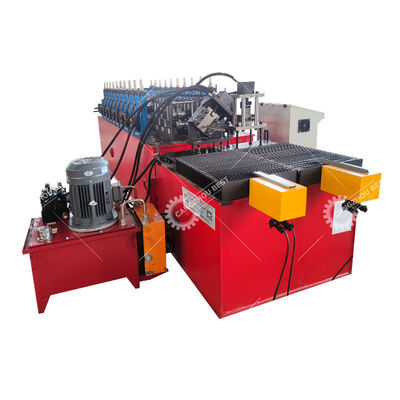 亜鉛メッキ鋼ダブルラインC Uプロファイル乾式壁スタッドロール成形機