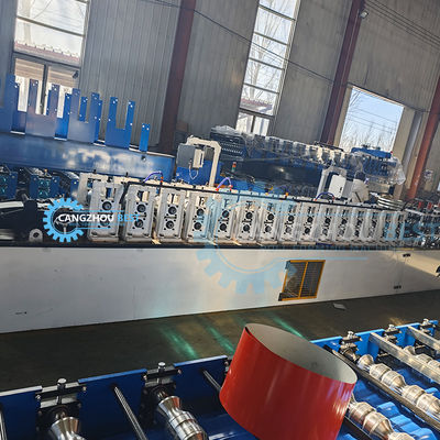 유압 강철 셔터 도어 제작 롤 성형기