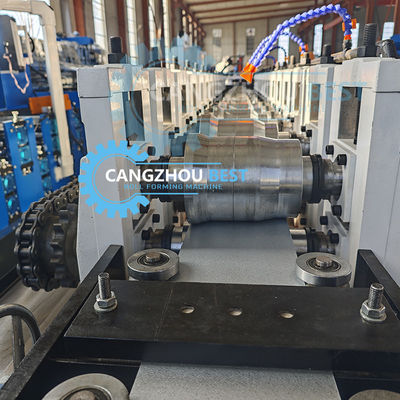 유압 강철 셔터 도어 제작 롤 성형기