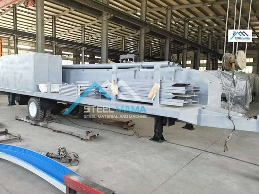 디젤 914mm 공급 너비 K 스판 롤 포밍 머신 610mm 패널
