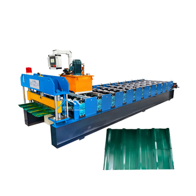 첨단 0.3-0.8mm 지붕 잎 제조 기계 고속