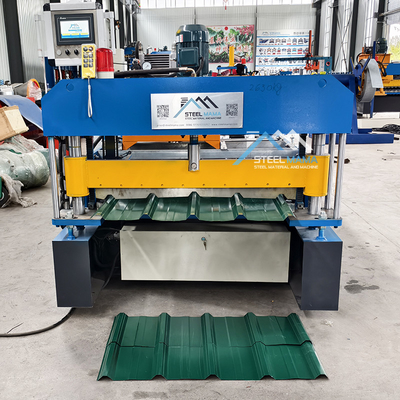 첨단 0.3-0.8mm 지붕 잎 제조 기계 고속