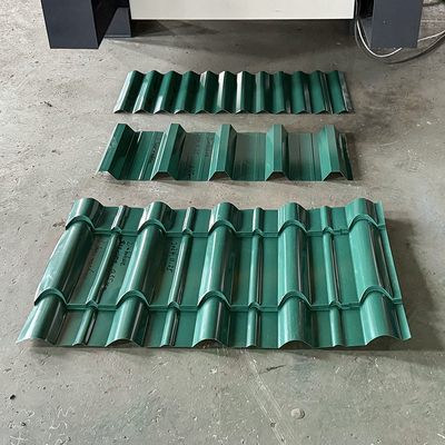 0.25-0.6mm 두께 3층 롤 포밍 머신 5.5Kw 메인 모터 파워