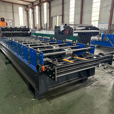 0.25-0.6mm 두께 3층 롤 포밍 머신 5.5Kw 메인 모터 파워