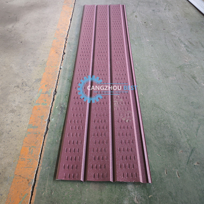 PLC 제어 고속 강철 벽 패널 SOFFIT 패널 제작 롤 형성 기계