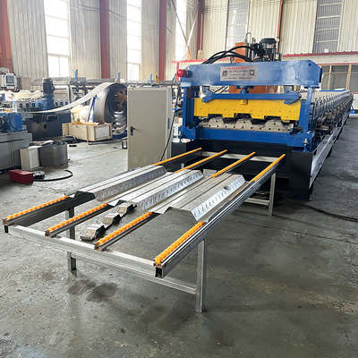 바닥 데크 롤 성형기 1250mm PLC 제어 22kw