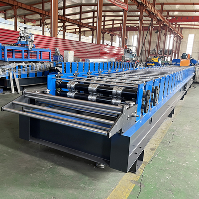 바닥 데크 롤 성형기 1250mm PLC 제어 22kw