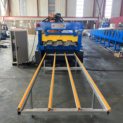 바닥 데크 롤 성형기 1250mm PLC 제어 22kw