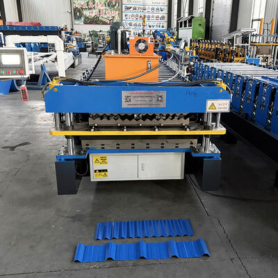 하나의 기계, 두 개의 프로필, 무한한 가능성! 더블 레이어 자동 변환 지붕 만드는 기계