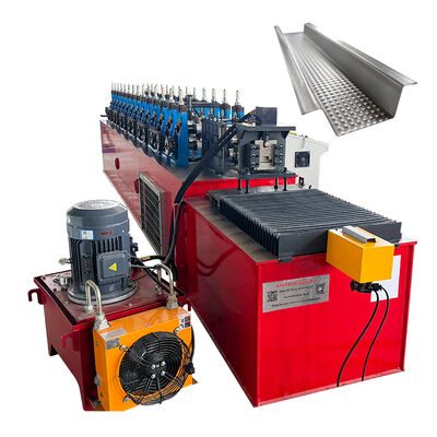 나는 절단 고속 모자 채널은 기계 PLC 통제 형성 냉각 압연합니다