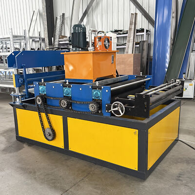 Galvanized Steel Thin Material 0.12mm Barrel Corrugated Roofing Sheet Roll Forming Machine