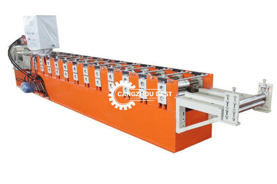 Hydraulic Cut  PLC System 0.6mm Shutter Door Forming Machine