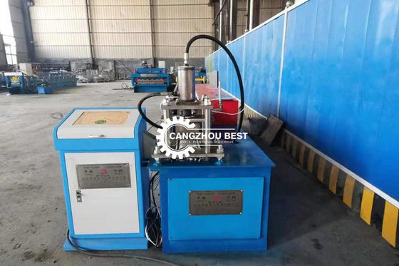 Hydraulic Cut  PLC System 0.6mm Shutter Door Forming Machine