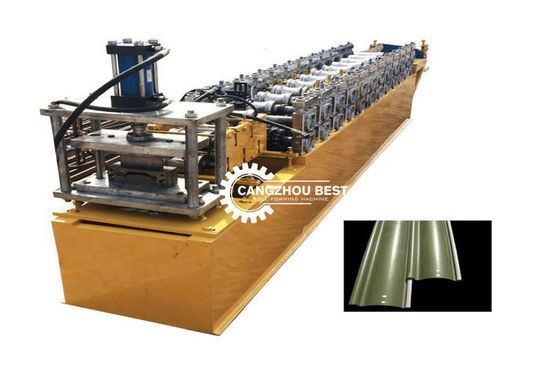 Hydraulic Cut  PLC System 0.6mm Shutter Door Forming Machine