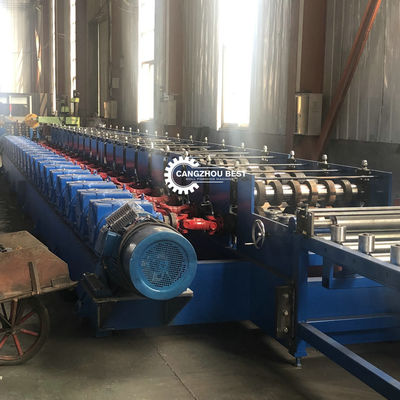 고속도로 울타리 30 kw 고속도로 보조 레일 성형 기계 15m/Min
