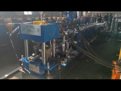 강철 프로필 채널 롤 형성 기계 수동으로 크기를 변경 C 펄린 80-300mm 웹 크기