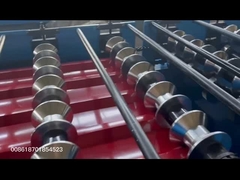 콤팩트 지붕 롤 폼 머신 8-15m/min 폼 속도와 수압 절단