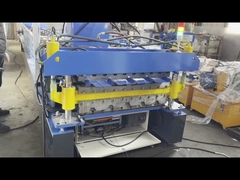 스틸 프로필 이중 계층 높은 리브 짐바브웨 인기 지붕 엽 롤 형성 기계